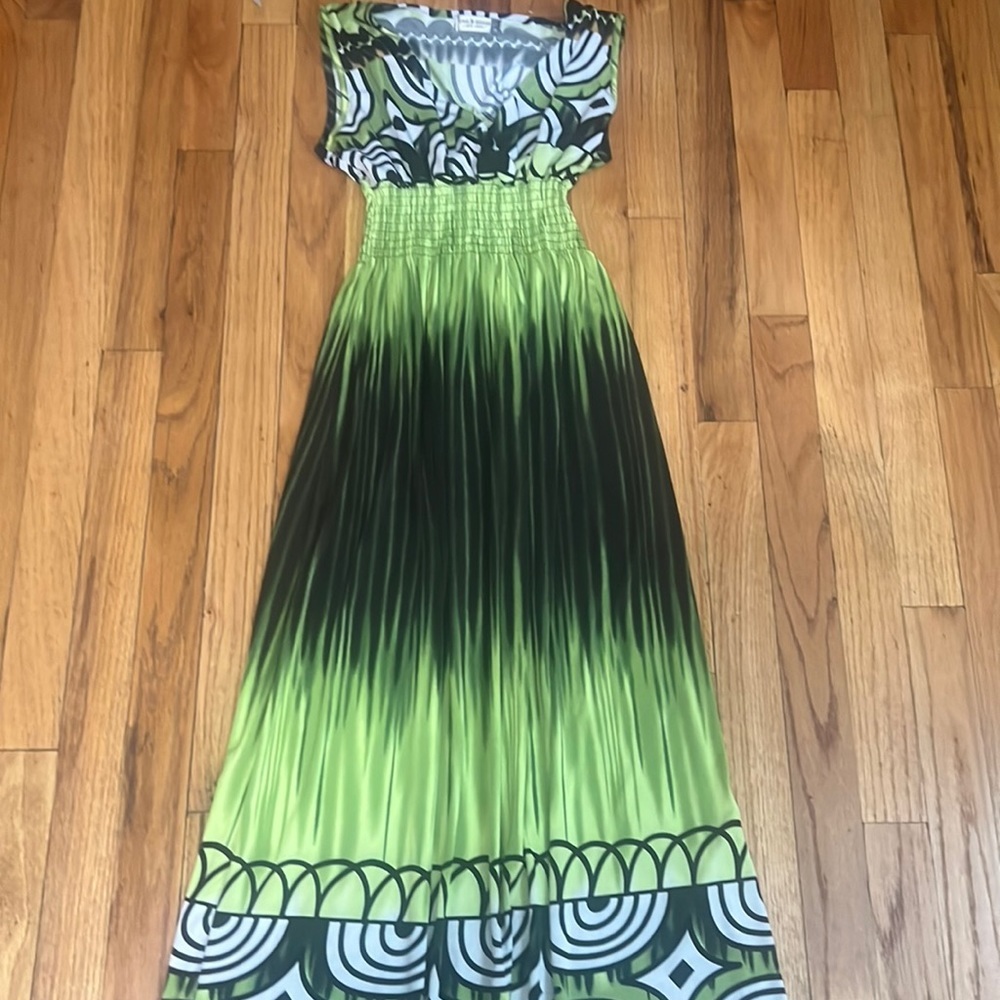 Long summer maxi dress